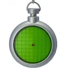 GENERICO - Llavero Radar Gris De Dragon Ball Z Con Luz