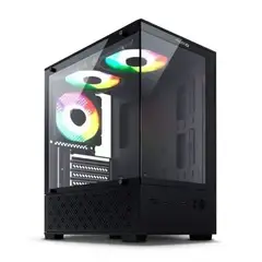 ENKORE - Case Gamer AVENGER ENK BLACK C3006 5FAN ARGB