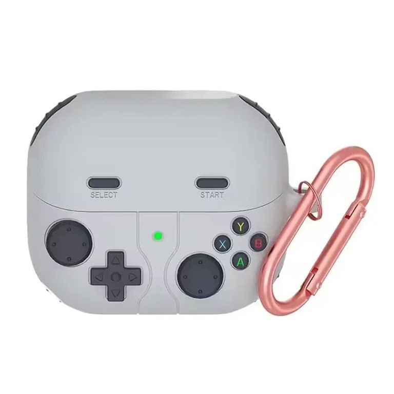 CASE FUNDA DE SILICONA ANIMADO PARA GALAXY BUDS 3 / 3 PRO BLANCO