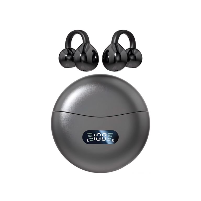 Audífonos Bluetooth M79 TWS Cancelación Ruido Micrófono Grafito