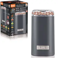 RAFF - Molinillo De Café Raf R.7137 240w Eléctrico Triturador Grano