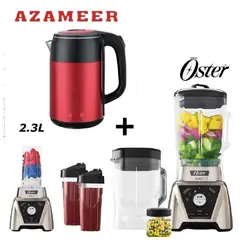 OSTER - Combo Licuadora Xpert BLST3B CAG -Hervidor 2,3LR