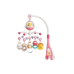 GENERICO - Didáctico Móvil de Cuna Diseño Ositos para Niña