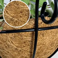 GENERICO - Macetero maceta fibra de coco para pared - Present