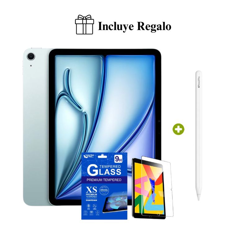 IPad Air 11” M4 128GB Wi‑Fi Blue – Edición 2026 + Regalo + Pencil Pro