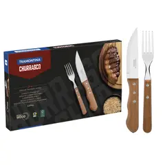 TRAMONTINA - Juego para asado 12 piezas