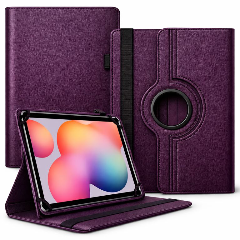 CASE GIRATORIO TABLET HUAWEI MATEPAD 10.8 MORADO