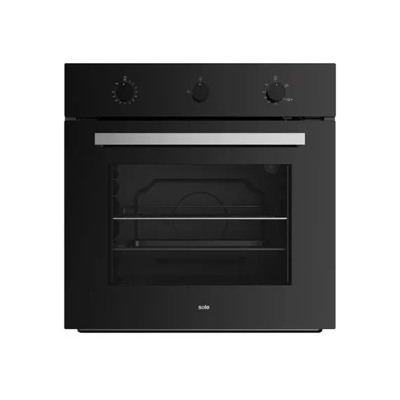 Horno Empotrable Mix Classic A Gas 66 Litros Negro SOLHO009V5