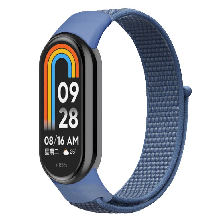 Correa Nylon Resistente para Xiaomi Band 8 - Azul