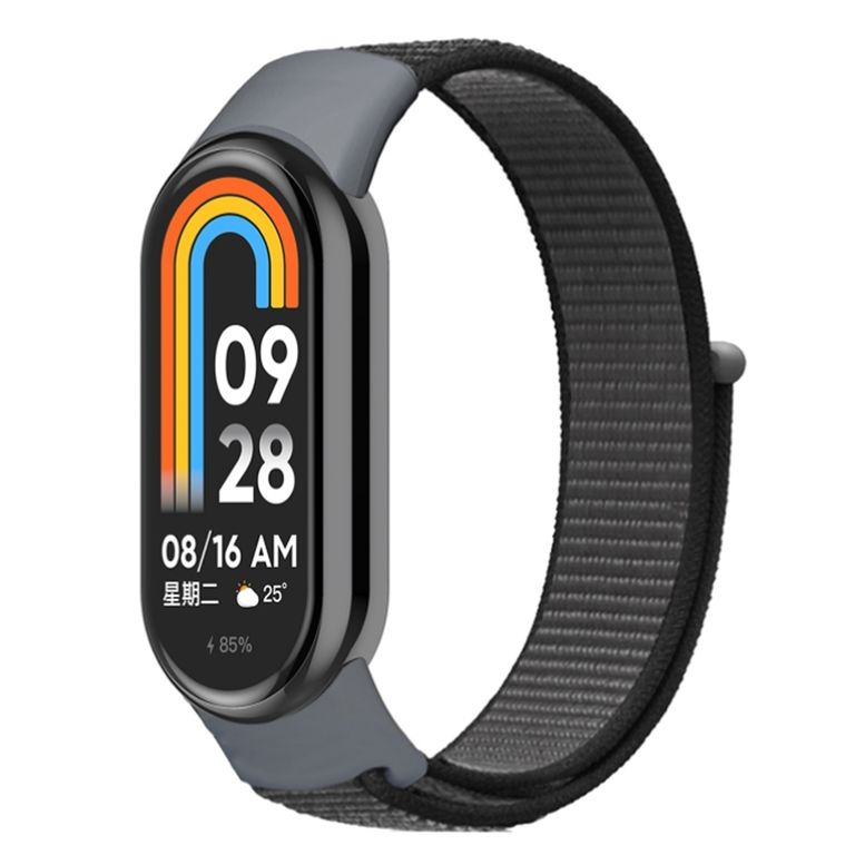 Correa Nylon Resistente para Xiaomi Band 9 - Gris