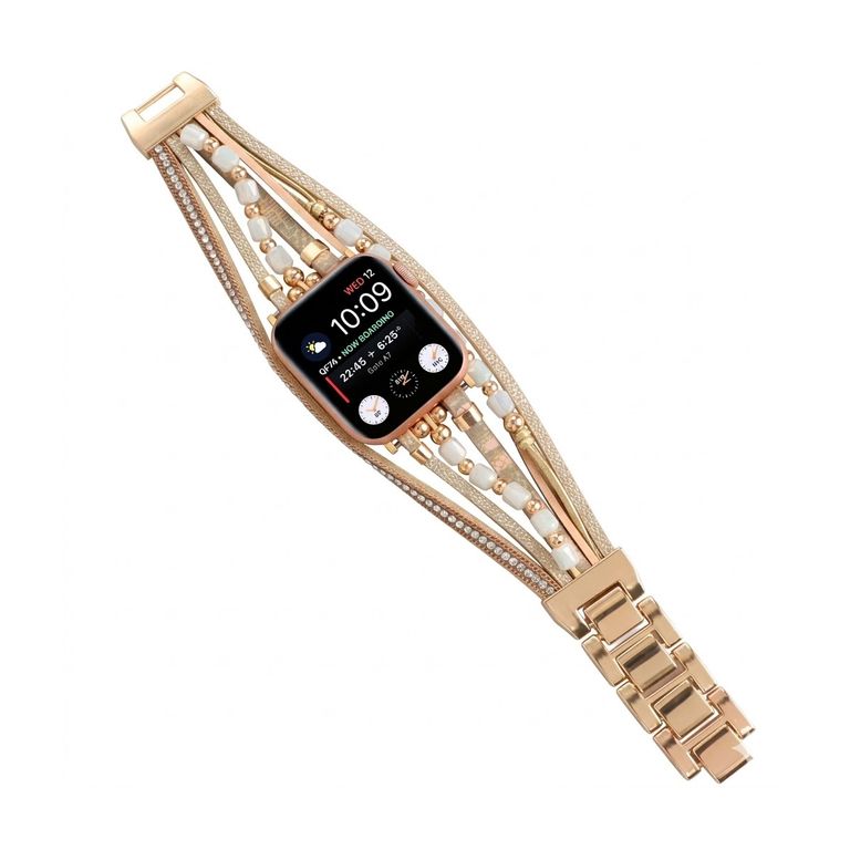 Correa Bohemia para Apple Watch 42mm S1-3-44-45-49mm - Dorado