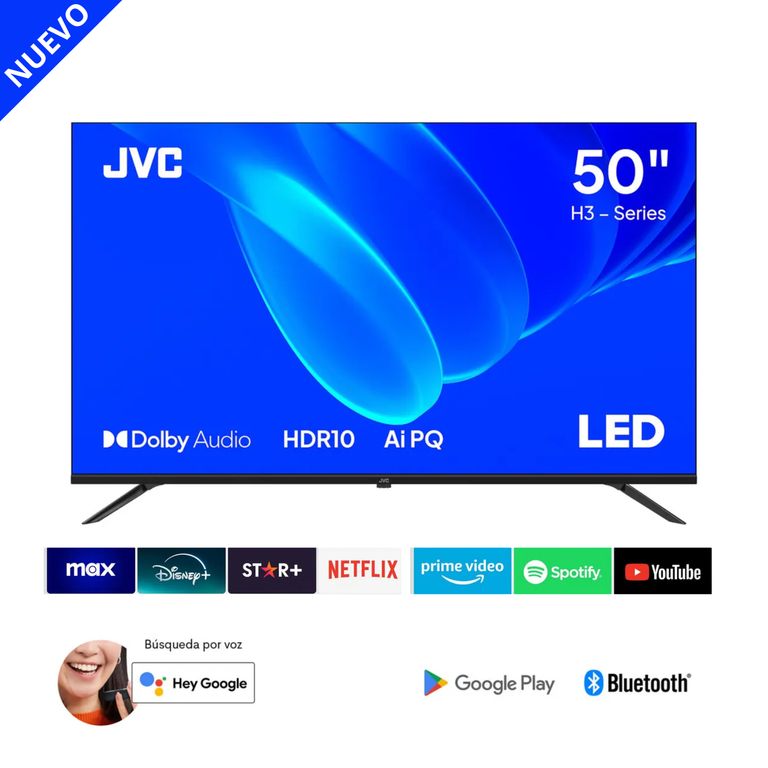Televisor Jvc 50 Uhd Google Tv Smart Tv