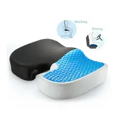 GOLDSUN - Cojin De Asiento Ortopédico Viscoelástica Espuma GEL