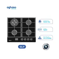 AGHASO - Encimera Mesa Vidrio 60cm GLP