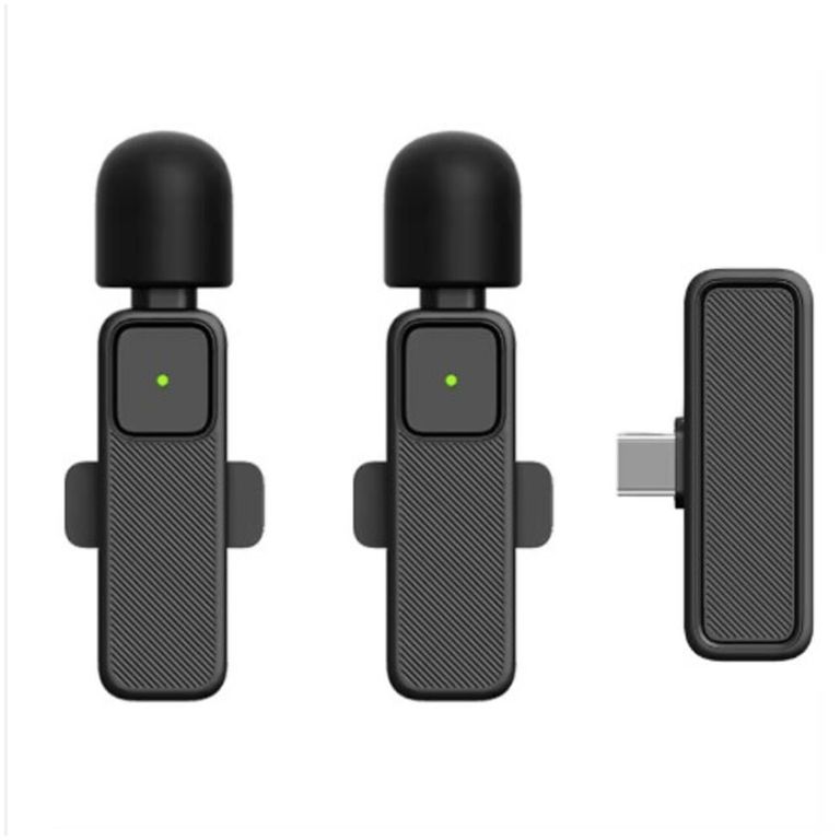 Micrófono Solapero Inalámbrico 10h Larga Duración