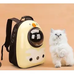 GENERICO - Mochila Transportadora para Gatos Mochila Viajera con Ventana Transparente