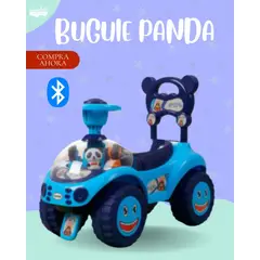 GENERICO - BUGUIE PANDA PARA NIÑO - AZUL PREMIUM