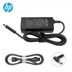HP - Cargador Punta Azul 45W Original Para Laptop 4.5x3.0