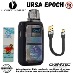 VAPE - VAPER LOST URSA EPOCH KIT CON LIQUIDO DE 10ML DE REGALO