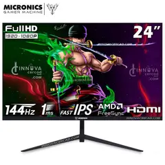 MICRONICS - Monitor Gamer Fenix MF24FF 24 Full HD IPS 144Hz 1MS AMD FreeSync