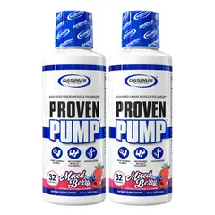 GASPARI NUTRITION - PACK X 02 - Proven Pump - Glicerol Liquido 32 Servicios - Mixed Berry