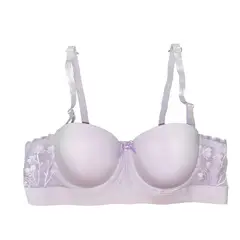 MINTANA - SOSTEN ENCAJE FLORES COPA B MEDIA PUSH UP