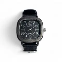 GENERICO - Reloj Analógico para Hombre con Correa de Silicona Negra-Estilo Urbano Moderno