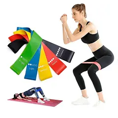 OEM - Set 5 Ligas Elásticas de Resistencia Profesional - Ejercicio en Casa y Gimnasio