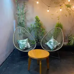 GENERICO - Silla Acapulco Grande Color Negro