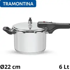 TRAMONTINA - Olla a Presión Brava 6 L - Ø22 cm