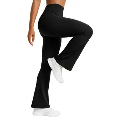 ALPHA FIT - Leggings Flare Palazo - Malla deportiva mujer - Leggins mujer