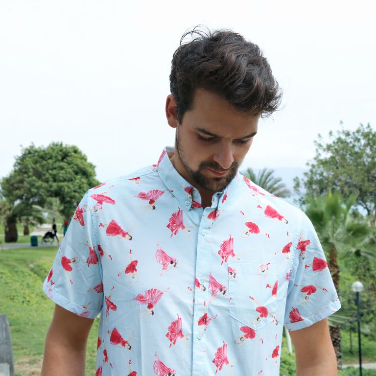 Camisa Modelo Bailarinas