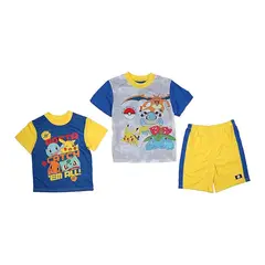 POKEMON - ROPA CONJUNTO 3 PIEZAS YELLOW