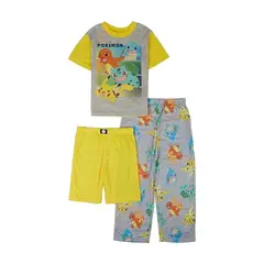POKEMON - ROPA KANTO CONJUNTO 3 PIEZAS