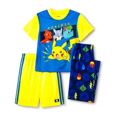 POKEMON - SET DE 3 PIEZAS PIJAMA