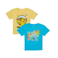 POKEMON - Set de polos pikachu y amigos