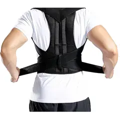OEM - Corrector de Postura Espalda y Hombros Ajustable - Soporte Lumbar Transpirable Unisex