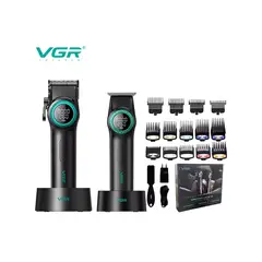 VOYAGER - Maquina Corte Cabello Combo Clipper Trimmer VGR V001-V977