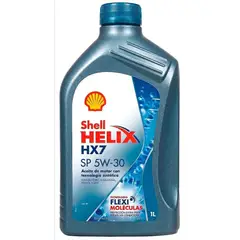 GENERICO - Aceite de Motor Shell Helix HX7 SemiSintetico SP 5W-30 1LT