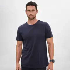 Drop The Label - Polo Hombre Algodón Pima Azul