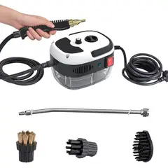 OEM - Mata Bacterias y Grasa con Vapor 2500W - Limpiador de Alta Temperatura con Accesorios