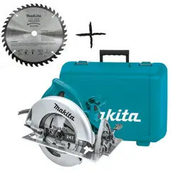 MAKITA - Sierra Circular Eléctrica 7-14 1800W + Disco + Maletín 5007NK