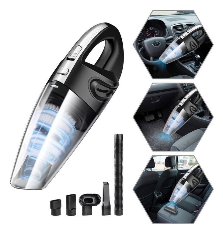 Kit Aspiradora Inalámbrica Portátil Multiuso 120W - Limpieza Profunda para Auto y Casa