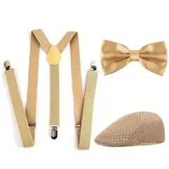 GENERICO - TIRANTE PARA HOMBRE. Y VARON CORBATA + BOINA