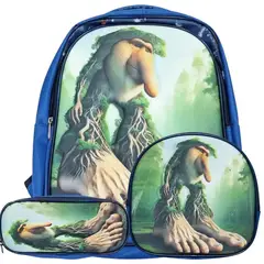 GENERICO - Mochila Escolar Pack 3 en 1 Brr Brr Patapim