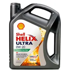 GENERICO - Aceite de Motor Shell Helix Ultra Full Sintetico SP 0W-20 4LT