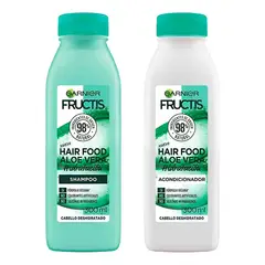 Garnier - Pack Fructis Aloe: Shampoo + Acondicionador