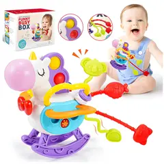 GENERICO - Juguete Sensorial Interactivo Unicornio para Bebés