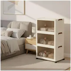 GENERICO - Estante Organizador Armario Zapatera Multifuncional Plegable 71x48x24cm