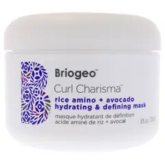 BRIOGEO - Curl Charisma Rice Amino Plus Mascarilla Hidratante y Definidora Aguacate 237ml